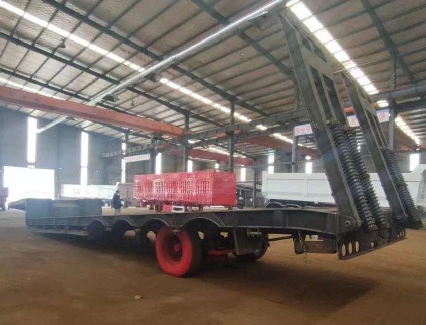Equal Width Gooseneck Low Bed Trailer