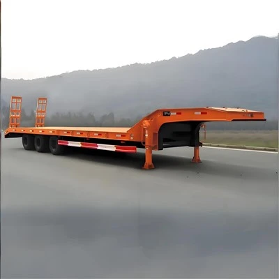 Transportno 60 tona bagera prikolica sa niskim krevetom 3- Axis poluprikolica sa niskim krevetom visokokvalitetna poluprikolica za bagera visokog kvaliteta